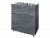 Облицовка TULIKIVI TUISKU XL NOBILE из натурального камня, 430*766*950мм, 210кг (+120 кг камней)