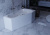 Ванна акриловая Медея 170x95  правая, без гидромассажа, с фронтальным экраном (сборно-разборный каркас) в интернет-магазине MasterSPA