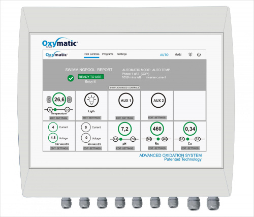 Станция обеззараживания воды без хлора OXYMATIC Smart Pro 400/2 4OXY – Купить в Калининграде - Интернет-магазин Мастер Спа