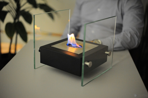 Биокамин ZeFire Rubicon черный – Купить в Калининграде - Интернет-магазин Мастер Спа