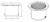 Прожектор для встраивания в пол Hugo Lahme VitaLight, BES 330 QAS, HIT TS 70 Вт – Купить в Калининграде - Интернет-магазин Мастер Спа