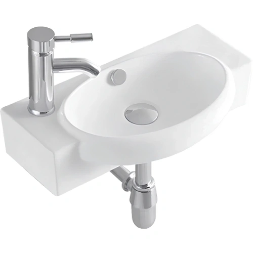 Раковина подвесная Aquatek AQ5329-00 510*275*130 мм, слив слева в интернет-магазине MasterSPA