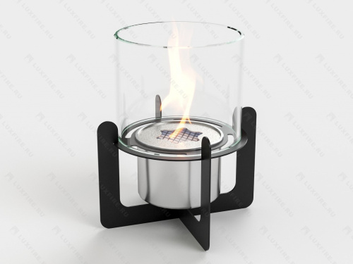 Настольный биокамин Lux Fire "Омега" (черный) – Купить в Калининграде - Интернет-магазин Мастер Спа