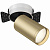 Встраиваемый светильник Maytoni FOCUS S Черный и Матовое золото C058CL